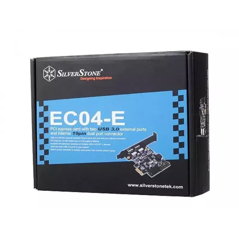 Liidesekaart Silverstone EC04-E sisemine USB 3.2 Gen 1