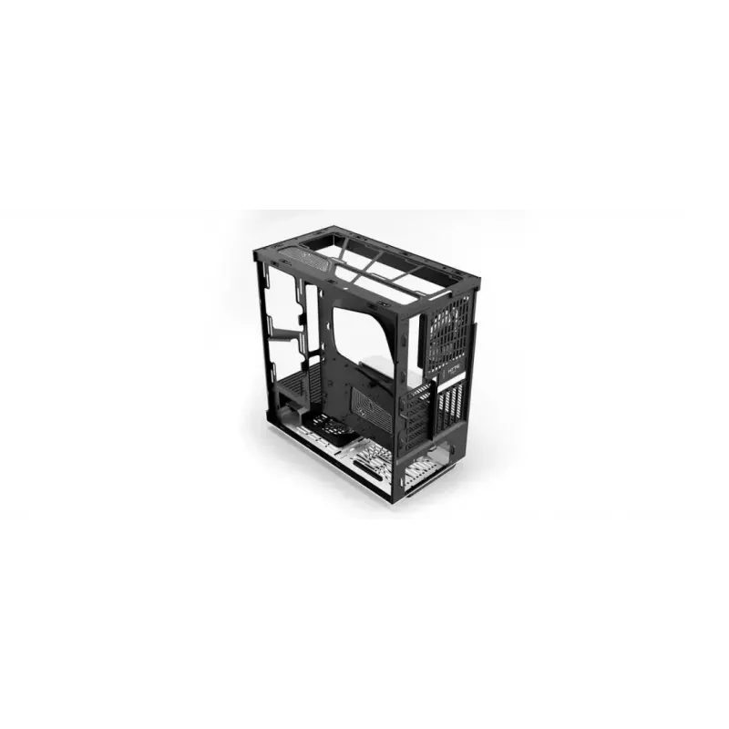 PC-korpus HYTE Y40 Midi Tower Must, Valge