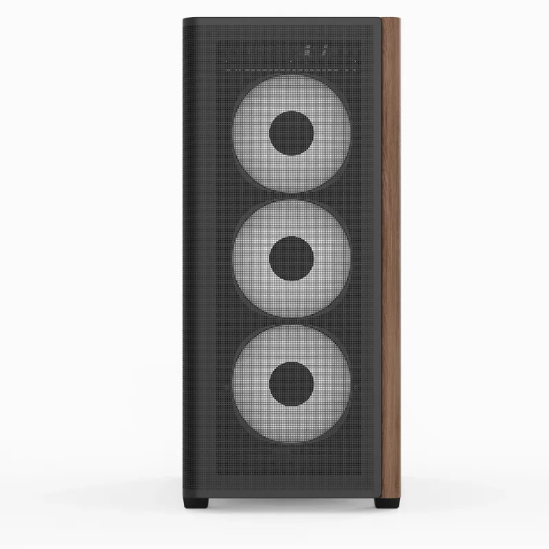 Aerocool D501A Midi Tower Must, Wood