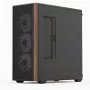 Aerocool D501A Midi Tower Must, Wood