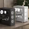 Aerocool D501A Midi Tower Must, Wood