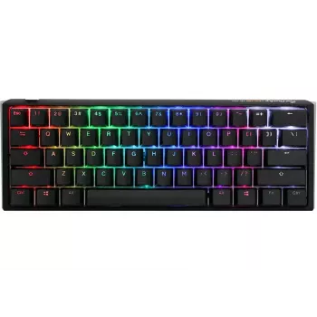 Ducky One 3 Classic Mini klaviatuur mängimiseks USB mehaaniline 61 klahvi RGB