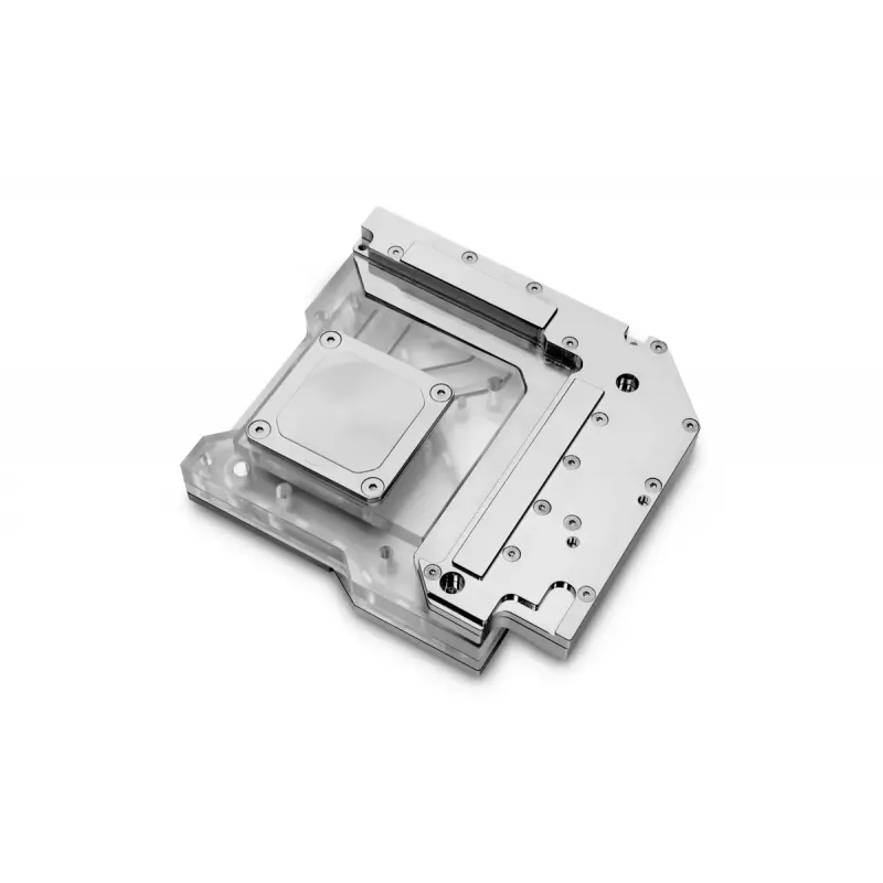 Veeblokk EK Water Blocks Akrüül Alumiinium Messing Vask Hõbedane Läbipaistev