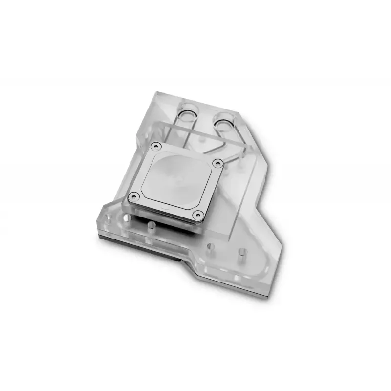 Veeblokk EK Water Blocks Akrüül Alumiinium Messing Vask Hõbedane Läbipaistev