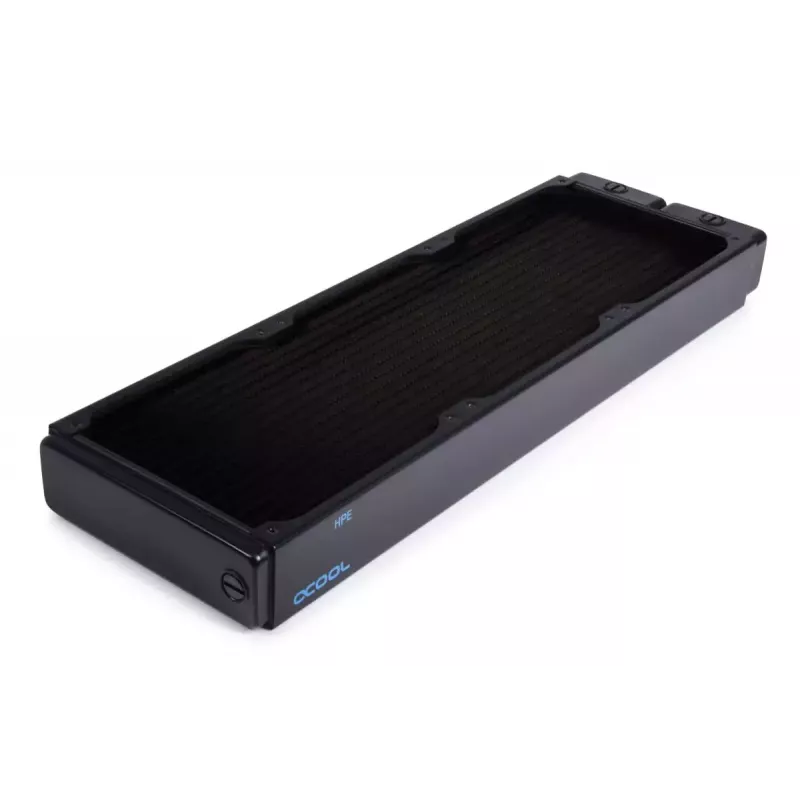 Radiaator Alphacool 14442 messing vask roostevaba teras must 144mm