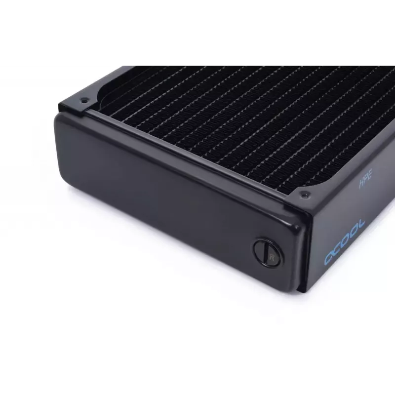 Radiaator Alphacool 14442 messing vask roostevaba teras must 144mm