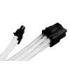 PCI-E 8pin(6+2) kaabel Silverstone SST-PP07-PCIW 0,25m