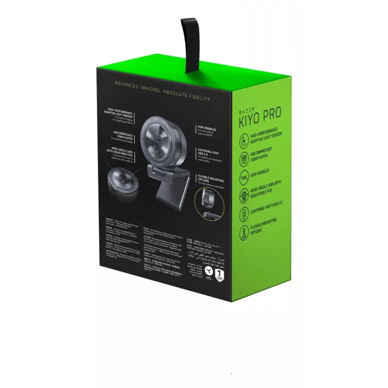 Veebikaamera Razer Kiyo Pro 2,1 MP 1920 x 1080 pikslit USB Must
