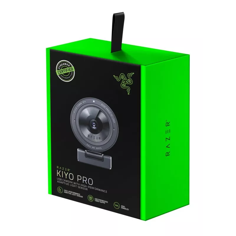 Veebikaamera Razer Kiyo Pro 2,1 MP 1920 x 1080 pikslit USB Must
