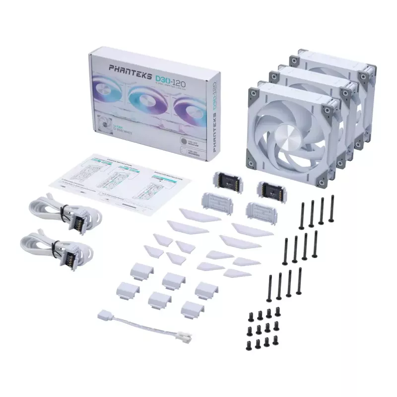Ventilaator Phanteks PH-F120D30 12 cm 250-2000 RPM 30.2 dB