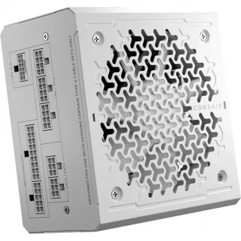 CORSAIR toiteplokk - Rme seeria Rm850e - täismodulaarne madala müratasemega ATX - valge