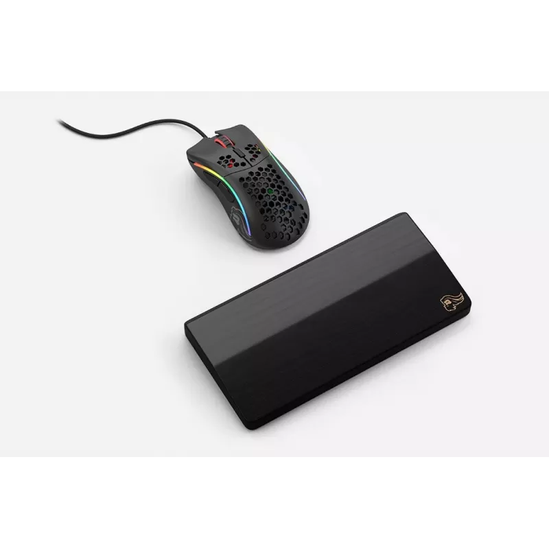 Glorious Gaming puidust hiiremati randmetugi, must, puit, 200 mm, 100 mm, 19 mm, 200 x 100 x 19 mm