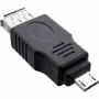 InLine Micro USB adapter Micro-A-pistik USB tüüp A emasele 31600