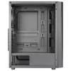 Aerocool DELTABKV1 ATX PC Case RGB Front Full Side Window 12cm Fan Must