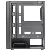 Aerocool DELTABKV1 ATX PC Case RGB Front Full Side Window 12cm Fan Must