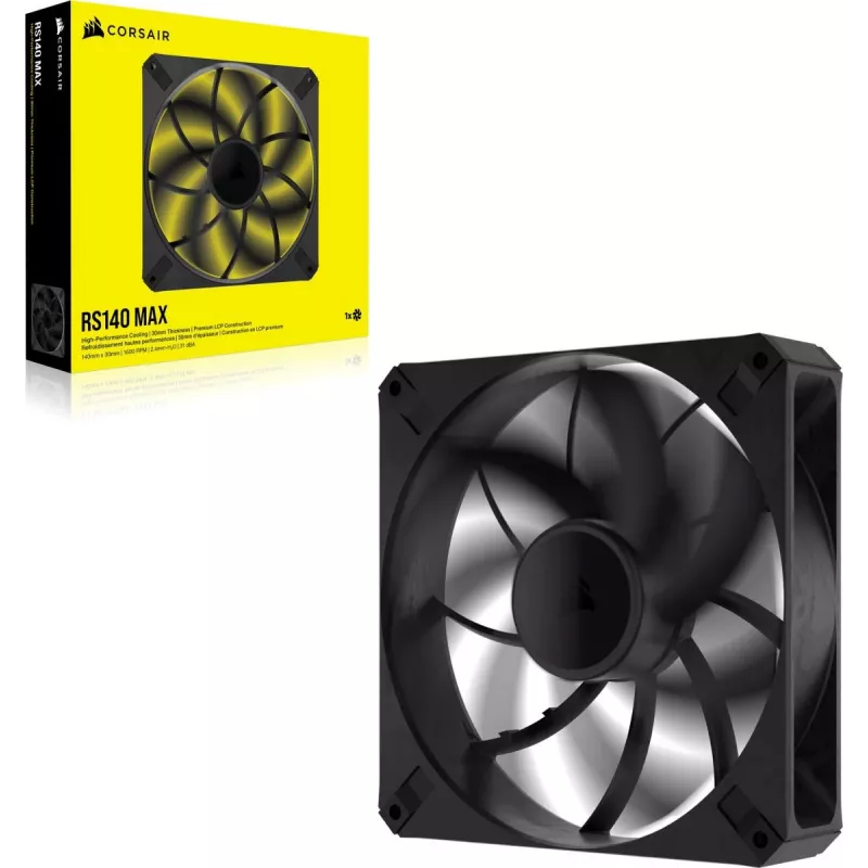 CORSAIR ventilaator - Rs seeria Rs140 Max 140 mm üksikpakend