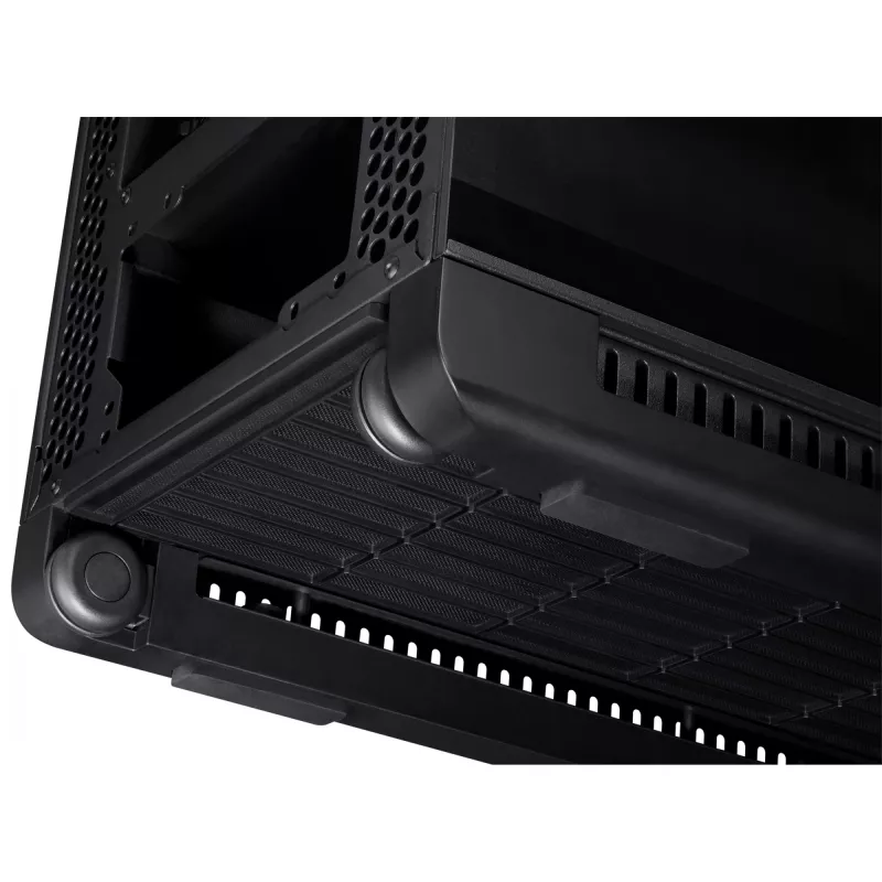 PC-korpus ASUS ProArt PA602 Midi Torn Must — ATX/EATX tugi, karastatud klaas, 2x200 mm esiventilaatorid, 360 mm ülemine radiaator, GPU kuni 450 mm