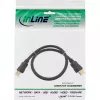 InLine High Speed HDMI kaabel Ethernetiga Premium 4K2K isane/isane must 3m