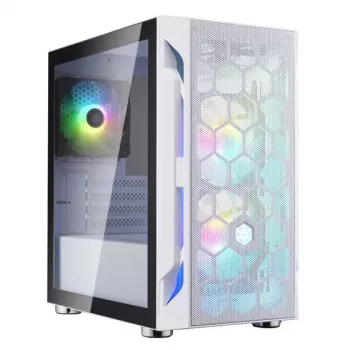 PC korpus Silverstone FARA H1M PRO Tower valge