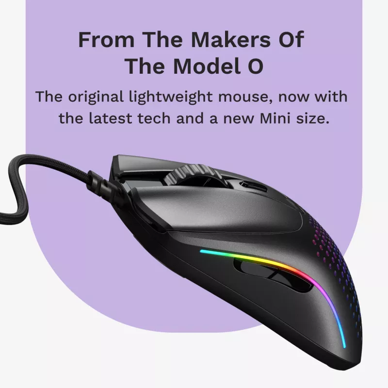 Mängurihiir Glorious Gaming Model O 2 Mini Mängurihiir RGB Must