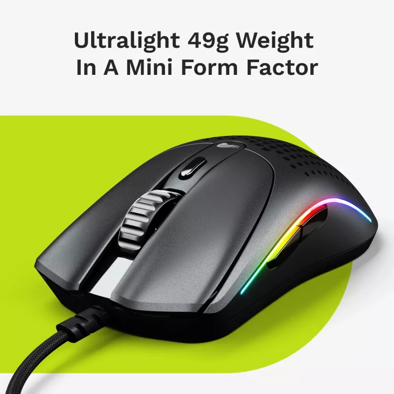 Mängurihiir Glorious Gaming Model O 2 Mini Mängurihiir RGB Must