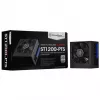 Toiteplokk SILVERSTONE ST1200-PTS 1200 W 80 PLUS Platinum, 20+4 pin ATX, 120 mm ventilaator, Must