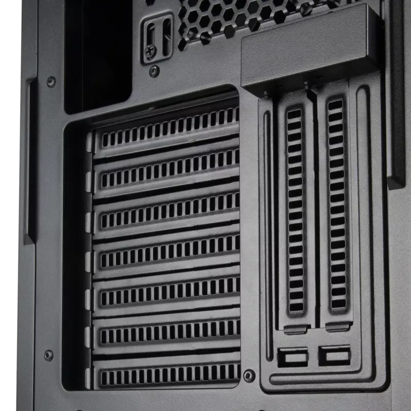 Arvutikorpus Silverstone SETA H1 Midi Tower Must