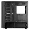 Arvutikorpus Silverstone SETA H1 Midi Tower Must