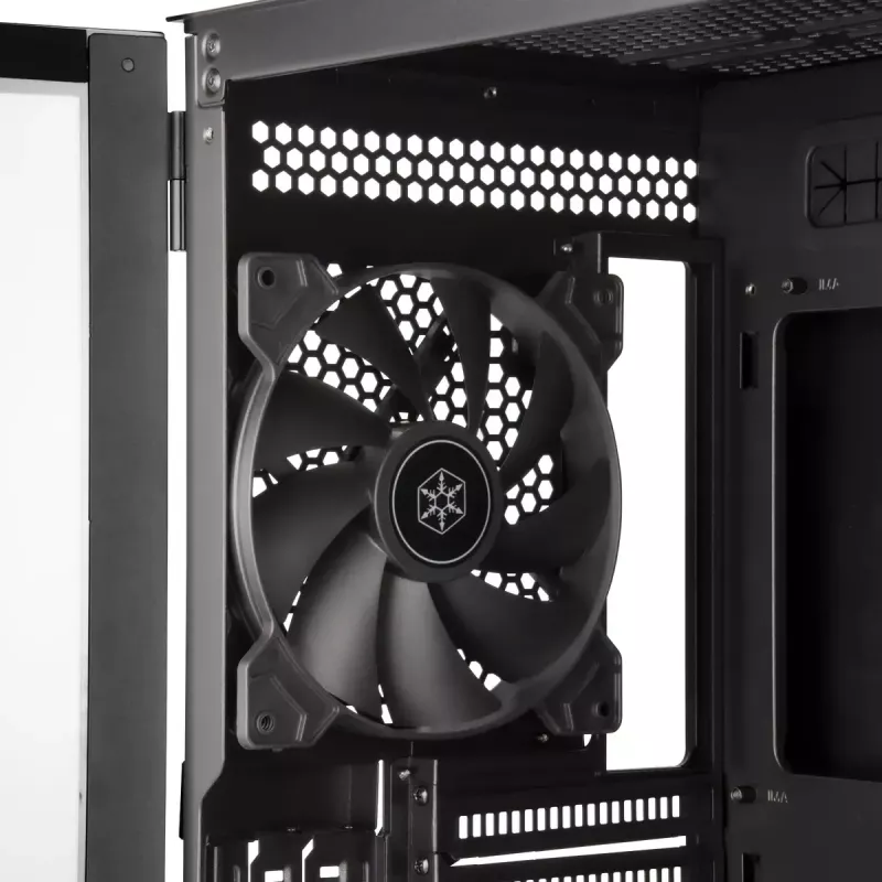 Arvutikorpus Silverstone SETA H1 Midi Tower Must