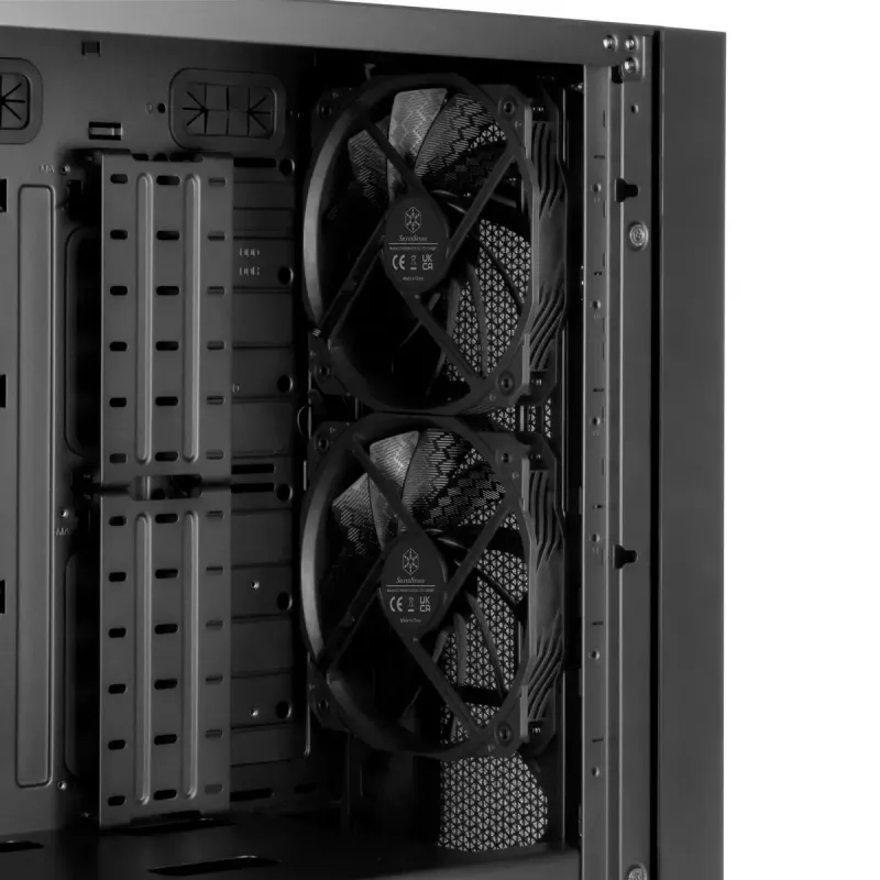 Arvutikorpus Silverstone SETA H1 Midi Tower Must