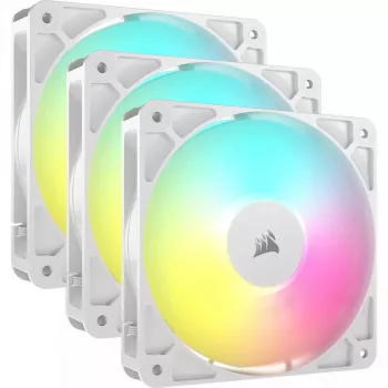Fan Corsair RS120 ARGB 12 cm Valge 420-2100 RPM 3 pcs