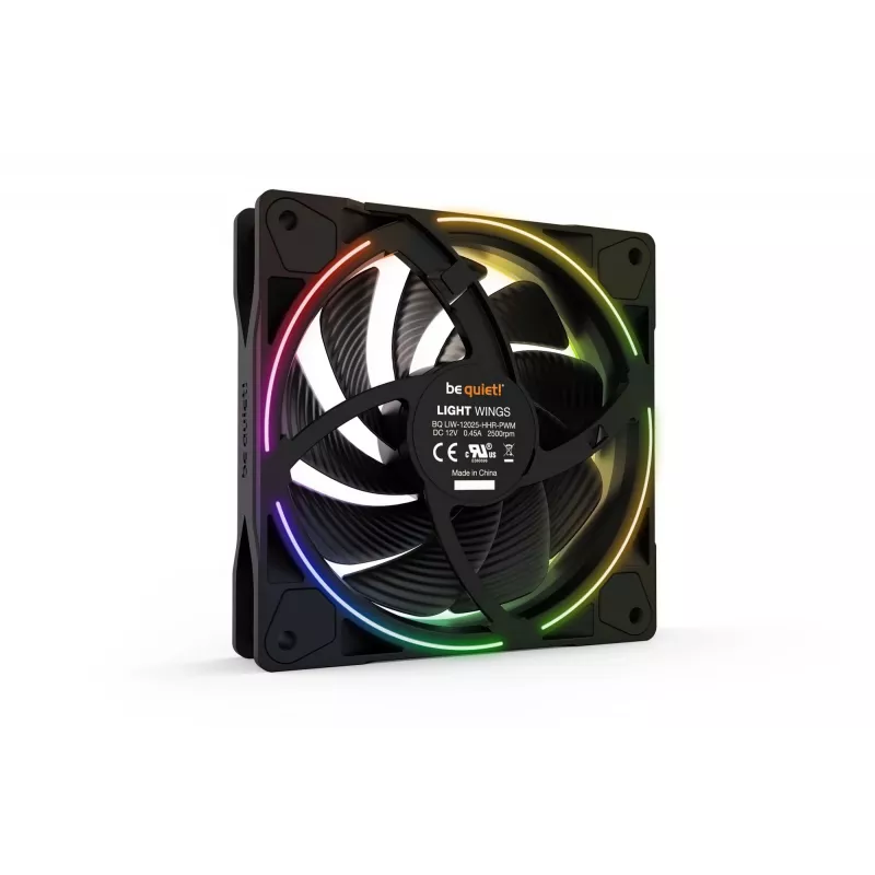 be quiet! Light Wings 120mm ARGB PWM High Speed ventilaator must