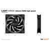 be quiet! Light Wings 120mm ARGB PWM High Speed ventilaator must