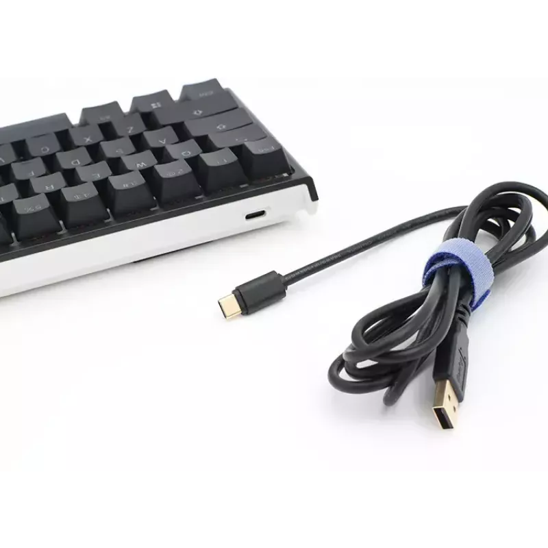 Ducky One 2 Pro Mini klaviatuur mängimiseks USB QWERTY USA inglise Must