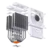 Jonsbo CR-3000 ARGB Valge ventilaator 12 cm 600–1500 RPM hüdrauliline