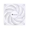 Jonsbo CR-3000 ARGB Valge ventilaator 12 cm 600–1500 RPM hüdrauliline