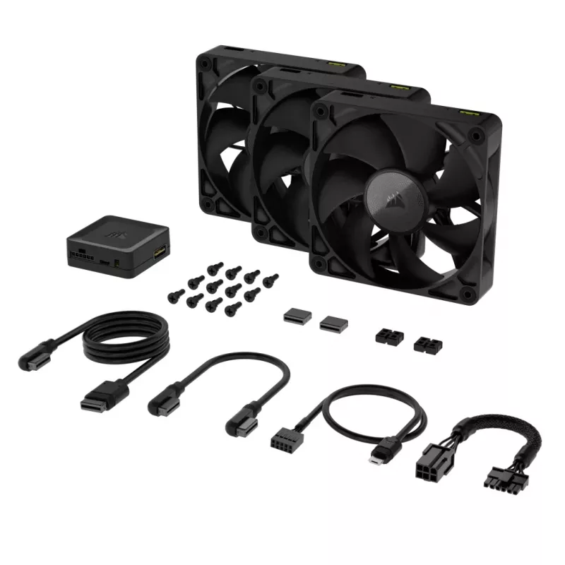 CORSAIR Rx Series Icue Link Rx120 120mm ventilaatorikolmik