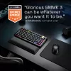 Mehaaniline mängurklaviatuur GLORIOUS GMMK 3 PRO HE 75% traadita RF + Bluetooth, RGB, US QWERTY, must