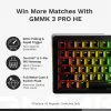 Mehaaniline mängurklaviatuur GLORIOUS GMMK 3 PRO HE 75% traadita RF + Bluetooth, RGB, US QWERTY, must