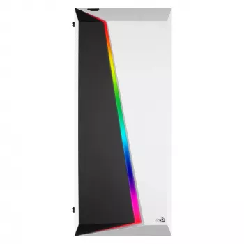 Arvutikorpus Aerocool Cylon Pro karastatud klaasiga miditorn valge