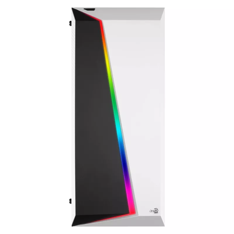 Arvutikorpus Aerocool Cylon Pro karastatud klaasiga miditorn valge