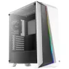Arvutikorpus Aerocool Cylon Pro karastatud klaasiga miditorn valge