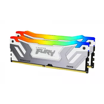 Kingston Technology FURY 48 GB 8400 MT/s DDR5 CL40 CUDIMM (2 komplekt) Renegade RGB Valge XMP
