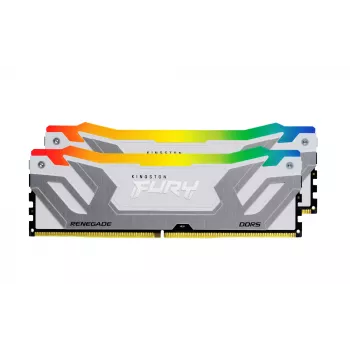 Kingston Technology FURY 48 GB 8400 MT/s DDR5 CL40 CUDIMM (2 komplekt) Renegade RGB Valge XMP