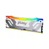 Kingston Technology FURY 48 GB 8400 MT/s DDR5 CL40 CUDIMM (2 komplekt) Renegade RGB Valge XMP