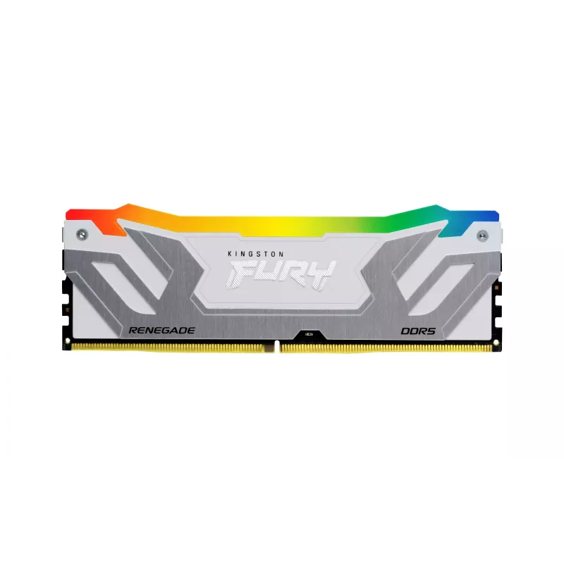 Kingston Technology FURY 48 GB 8400 MT/s DDR5 CL40 CUDIMM (2 komplekt) Renegade RGB Valge XMP
