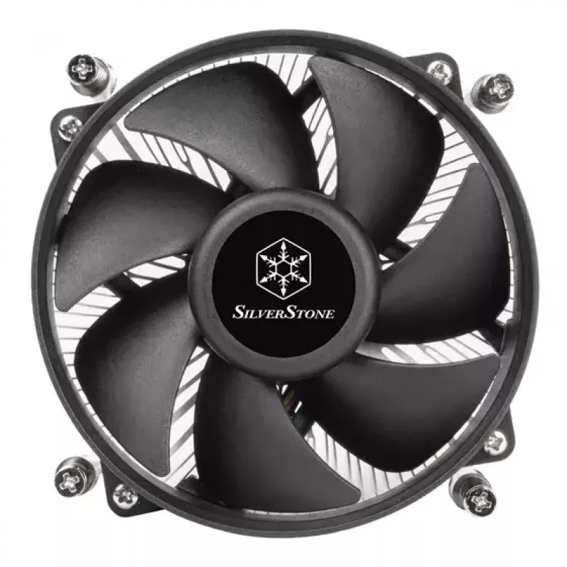 Õhkjahuti Silverstone NT09-1700 9,2 cm Must