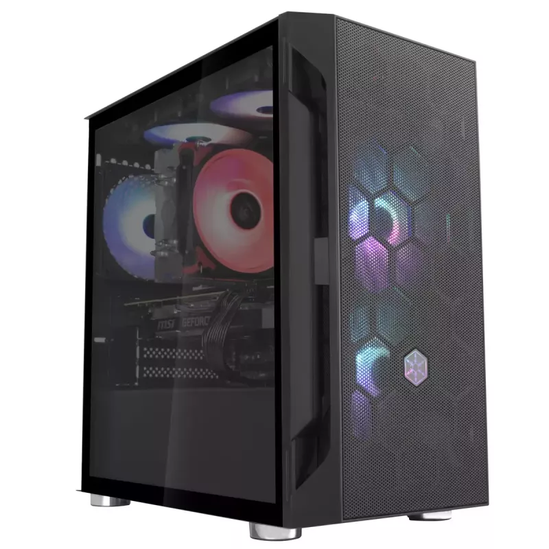 PC-ümbrise Silverstone FARA H1M Micro Tower Must