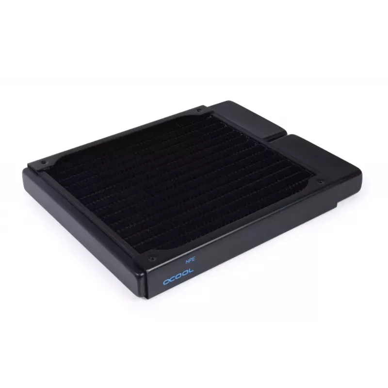 Radiaator Alphacool 14443 messing vask roostevaba teras must 140mm