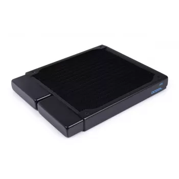 Radiaator Alphacool 14443 messing vask roostevaba teras must 140mm